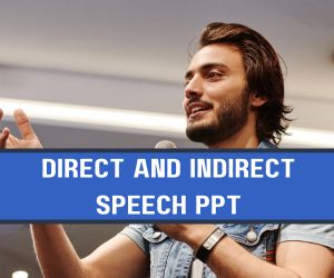 Direct and Indirect Speech PPT image