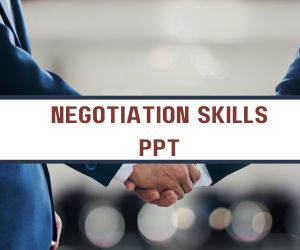 Negotiation Skills PPT image