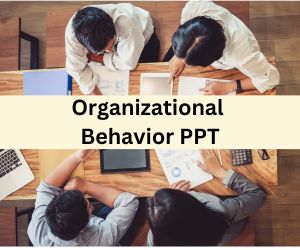 Organizational behavior ppt image