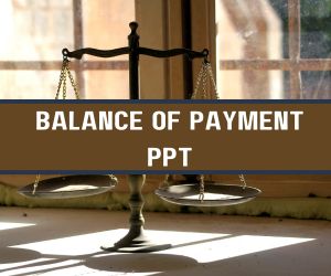 Balance of Payment PPT image