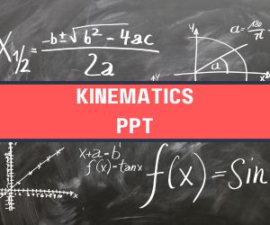 Kinematics PPT image