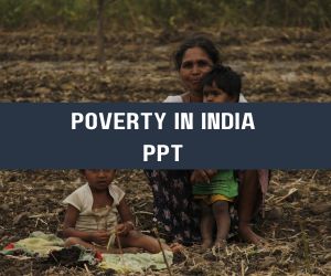 Poverty in India PPT image