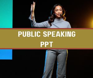 Public Speaking PPT image