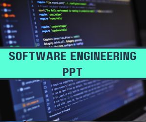 Software Engineering PPT image