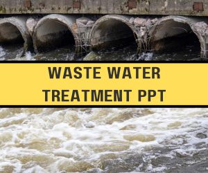 Waste Water Treatment PPT image