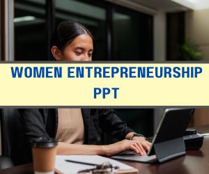 Women Entrepreneurship PPT image