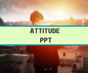 Attitude PPT image