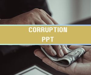 Corruption PPT image