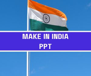 Make In India PPT image Make In India PPT