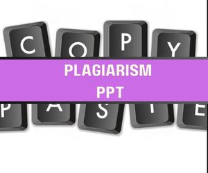 Plagiarism PPT image