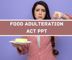 Food Adulteration Act PPT image